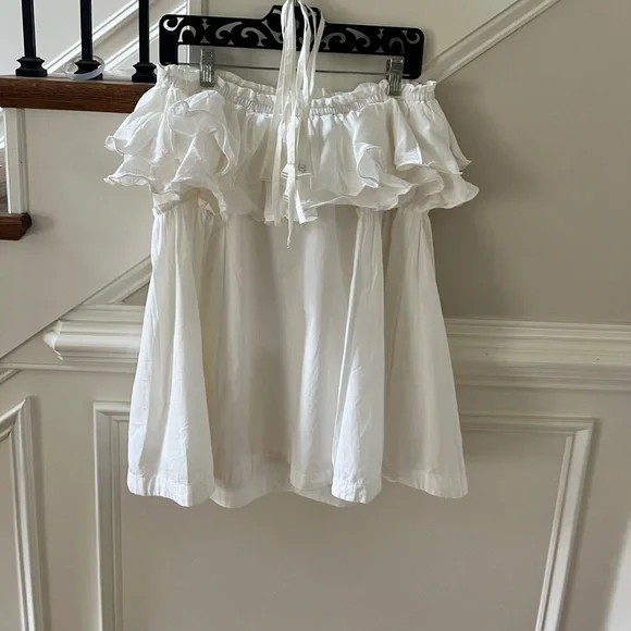 FREE PEOPLE ruffle mini dress - Picture 3 of 8